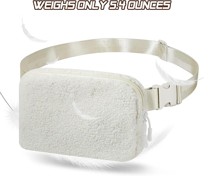 MoKo Fanny Packs for Women Men, Fashion Running Waist Packs, Crossbody Mini Bag Fanny Pack Belt Bag with Adjustable Strap for Running Outdoors Workout Travel Hiking Cycling-StrideForce Fitness