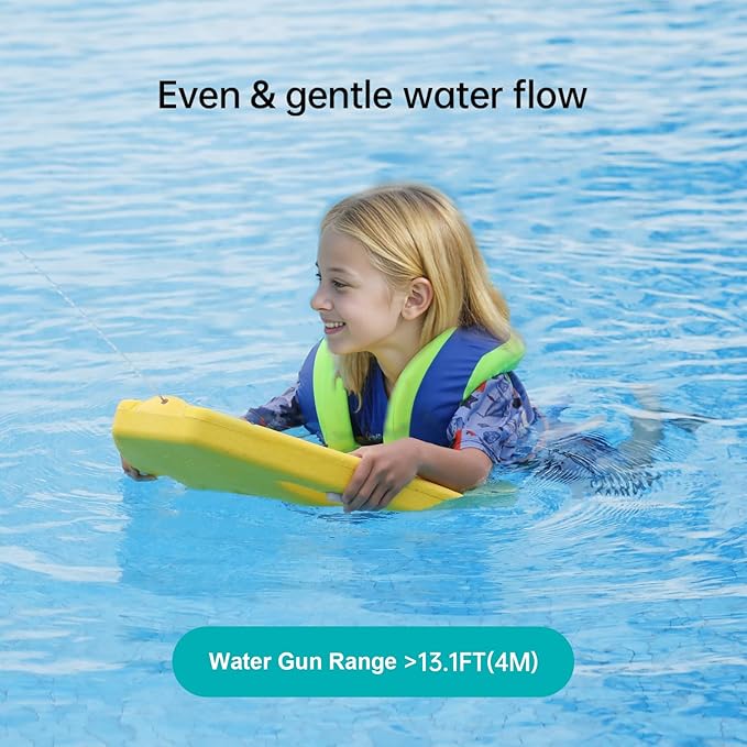 Electric Swimming Kickboard for Kid,Swim Kickboard with Water Gun Function,Swim Board for Children/Swimming Beginner-StrideForce Fitness