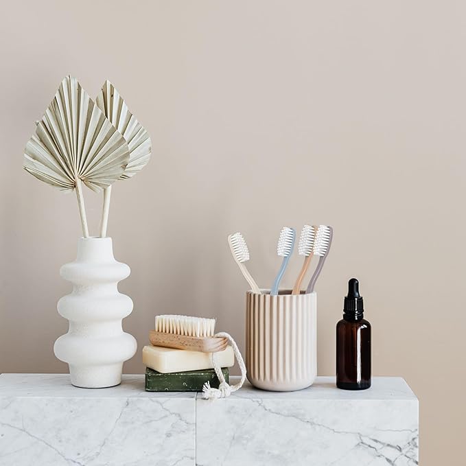 40-Pack Individually Wrapped Toothbrushes with Tongue Scraper | Bulk Soft Bristle Toothbrush Set for Adults, Travel-Friendly Disposable Toothbrushes for Hotels, Dental Offices(Multi-Colored)