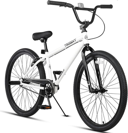 20 24 26 Inch BMX Race Bike Trident Bicycles Beginner-Level to Advanced Riders with 2 Pegs, Multiple Colors-StrideForce Fitness