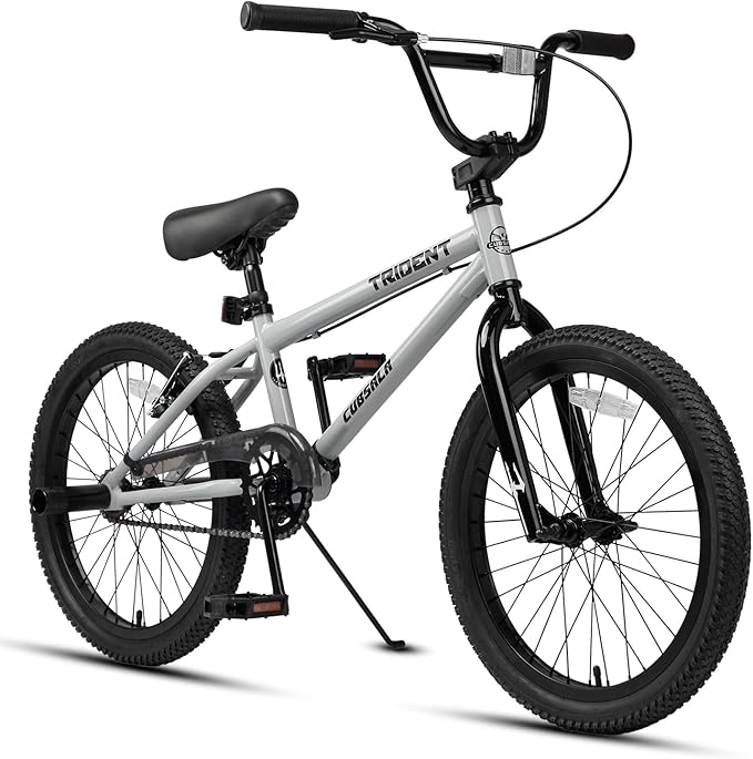 20 24 26 Inch BMX Race Bike Trident Bicycles Beginner-Level to Advanced Riders with 2 Pegs, Multiple Colors-StrideForce Fitness