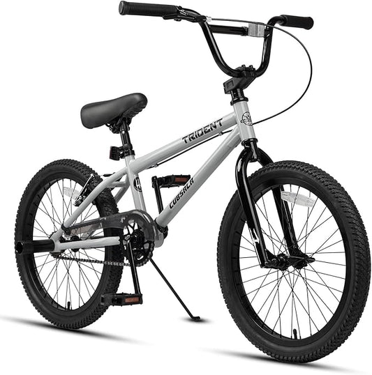 20 24 26 Inch BMX Race Bike Trident Bicycles Beginner-Level to Advanced Riders with 2 Pegs, Multiple Colors-StrideForce Fitness