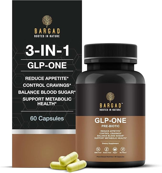 GLP-1 Supplement for Women & Men, GLP Activate Natural Formula, Hunger & Metabolism Support - Expert Formulated to Supports GLP1 Naturally | Probiotic and Prebiotic (60 Capsules)-StrideForce Fitness