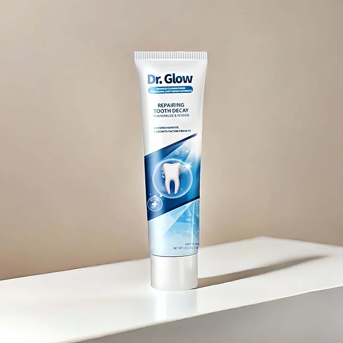 Adult Cavity Repair Toothpaste, Cavity Reversing Hydroxyapatite Toothpaste, Cavity Filler for Tooth Remineralization, Tooth Decay Treatment Repair, Enamel Repair Cavity Remover, 3.52oz X 2