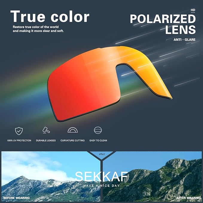 Polarized Sports Sunglasses for Men and Women Cycling Glasses UV Protection Goggles for Mountain Bike Running Fishing-StrideForce Fitness