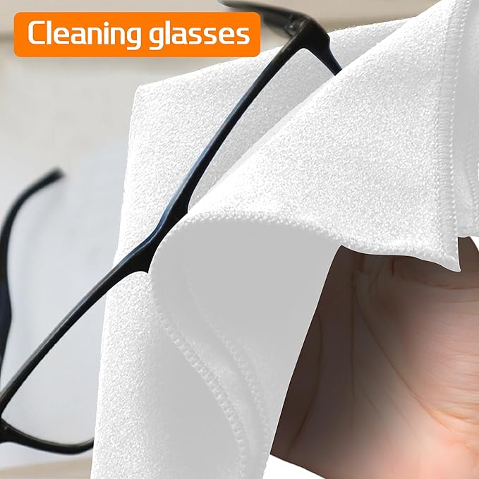 12 Pack Sweat Absorbing Handkerchiefs,Gym Workout Towels Microfiber Sweat Rags Towels for Men & Women, Running Sports accessories Small Cloth for Face Hand,Black Hankies (10" x 10")-StrideForce Fitness