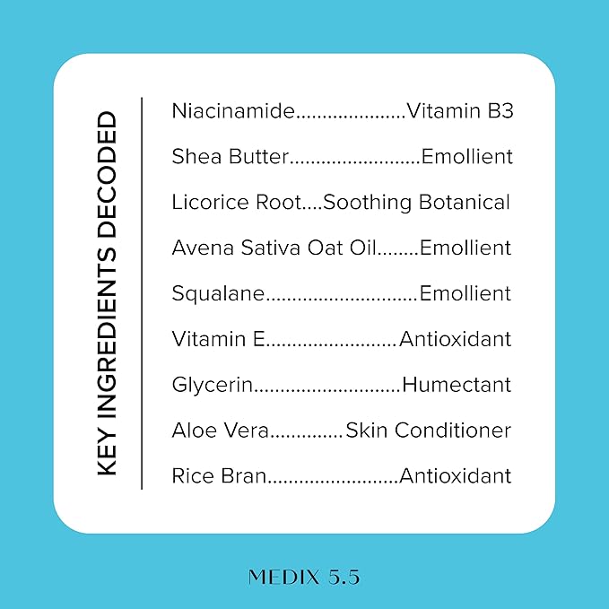 MEDIX Fragrance Free Niacinamide Face Moisturizer + Shea Butter Cream For Face & Body Lotion | Anti Aging Skin Care Firming Cream For Wrinkles, Dark Spots, Large Pores, 15 Fl Oz, 2-Pack-StrideForce Fitness