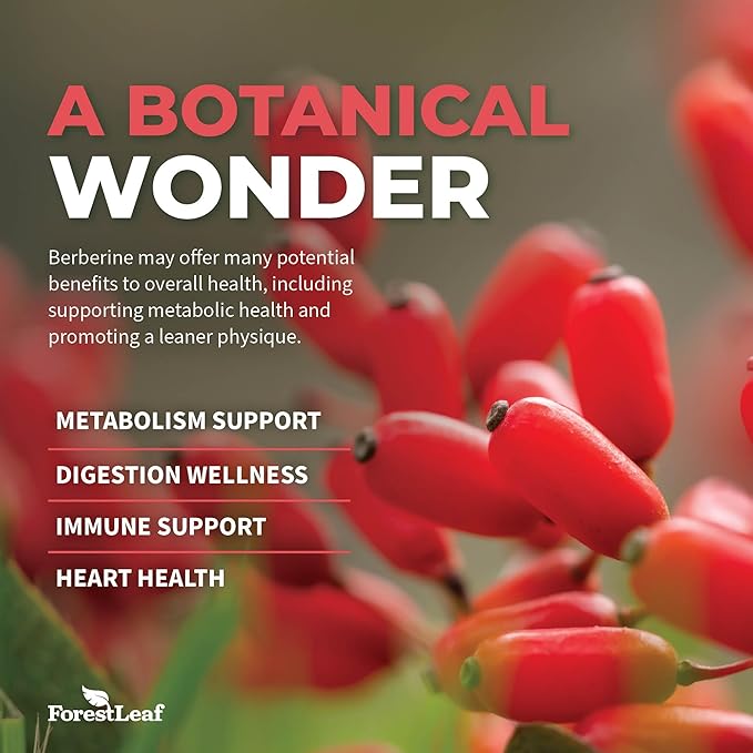 Berberine Supplement 1300mg per Serving- 97% Tested Ultra High Potency Berberine HCl with Ceylon Cinnamon, Bitter Melon & Gymnema, 10:1 Extract Berberis Supplements, Weight Management, 90 Veggie Caps-StrideForce Fitness