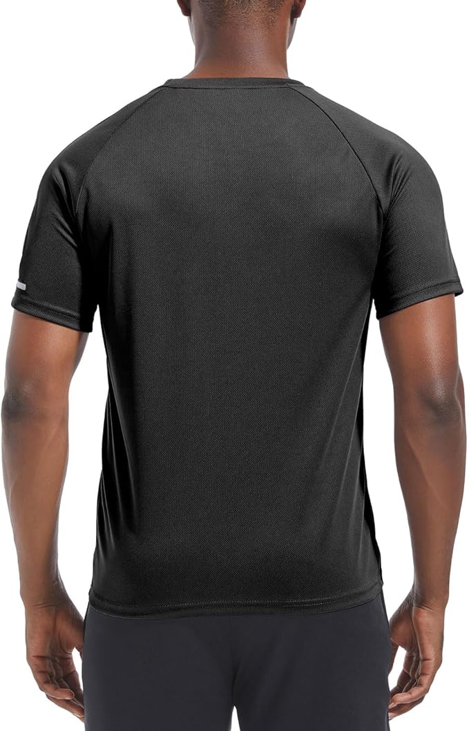 Boyzn 1, 3, 5 or 7 Pack Men's Workout Running Shirts, Dry Fit Moisture Wicking T-Shirt, Gym Athletic Short Sleeve Tee Shirts-StrideForce Fitness