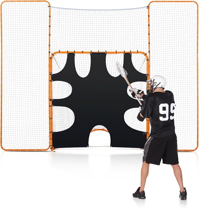 VEVOR Portable Lacrosse Goal - Complete Training Accessory Set with Extended Coverage for Youth and Adults-StrideForce Fitness