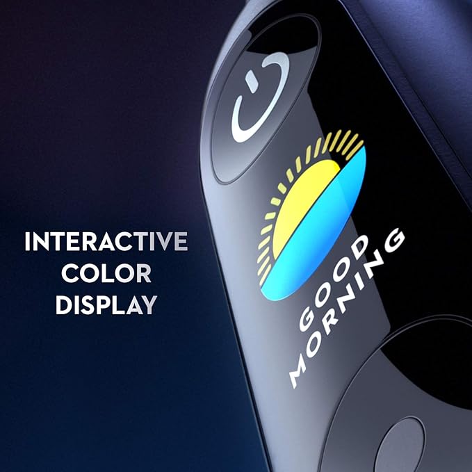 Oral-B iO Series 9 Limited Rechargeable Rose Quartz Electric Toothbrush with (2) Ultimate Clean and (1) Gentle Care Replacement Brush Heads, White, Travel Case-White and Charger