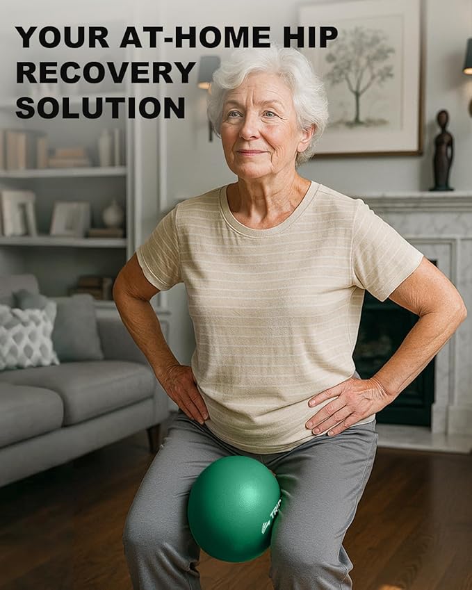 Trideer Exercise Balls Physical Therapy, 9 Inch Pilates Ball Between Knees for Physical Therapy, Mini Exercise Ball - Yoga Ball, Small Workout Balls for Core Strength and Back Support-StrideForce Fitness