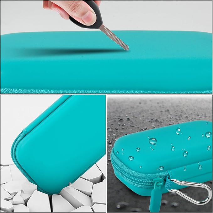 MP3 & MP4 Player Case for SOULCKER/G.G.Martinsen/Grtdhx/iPod Nano/Sandisk Music Player/Sony NW-A45 and Other Music Players with Bluetooth. Fit for Earbuds, USB Cable, Memory Card - Green-StrideForce Fitness