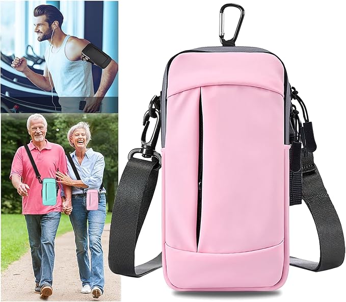 Phone Holder Arm Bands for Running Armband Small Crossbody Bags for Women Kids,iPhone 15 14 13 12 11 Pro Max Xs Xr X 6 7 8 Plus SE Mini Galaxy Ultra Edge S24 S23 Note-StrideForce Fitness