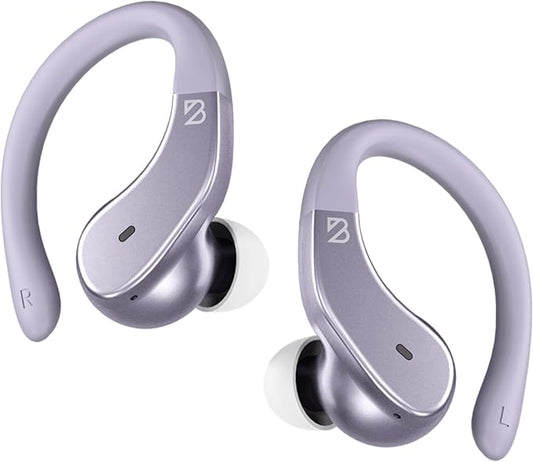 Back Bay Audio - Runner's Wireless Earbuds Bluetooth Headphones for Sports, Hook Over The Ear Buds, Deep Bass, Wrap Around Earphones with Earhooks for Running, Workout Wireless Headphones for The Gym-StrideForce Fitness