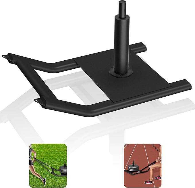 Weight Sled for Training - Heavy Duty Football Sled for Lineman, Sled Pull Workouts, Speed & Strength Training, Football Blocking Sled, Running Sled for Athletes, Weighted Sled for Outdoor & Indoor Workouts-StrideForce Fitness