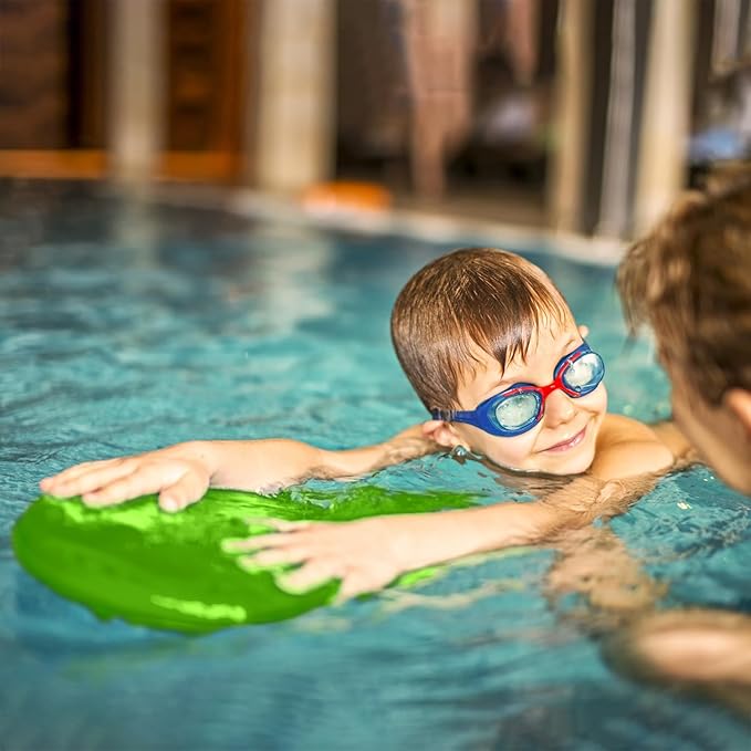 Junior Kickboard Buoy for Youth Children & Toddlers Swimming Aid & Exercise Training Board for Kids to Learn to Swim with Kick Boards in Pool BPA Free-StrideForce Fitness