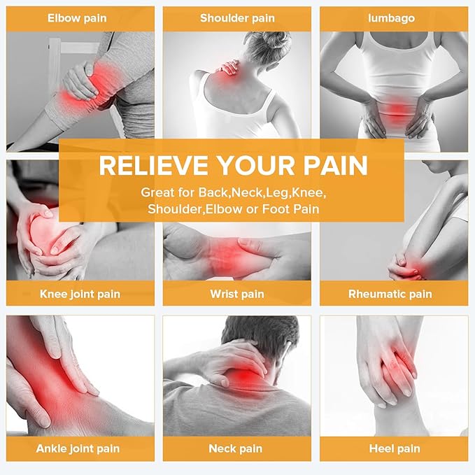 4 in 1 TNES Unit Muscle Stimulator Rechargeable Dual Channel EMS Muscle Massager Electronic Pulse Machine 36 Modes for Pain Relief Therapy,12 PCS TENS Unit Electrode Pads,Storage Case-StrideForce Fitness