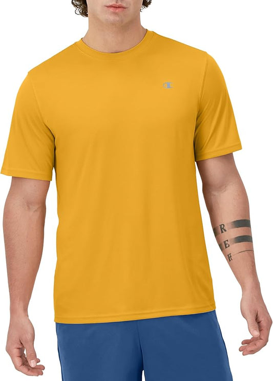 Champion Men's T-shirt, Sport Tee, Moisture Wicking, Anti Odor, Athletic T-shirt for Men (Reg. Or Big & Tall)-StrideForce Fitness