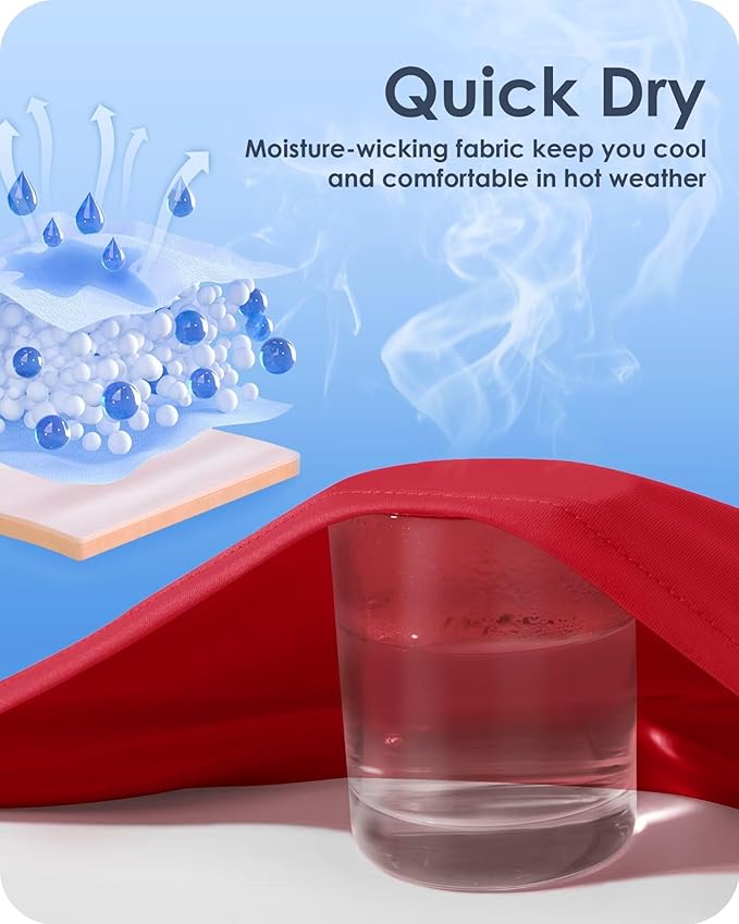 Boladeci Men's Swim Shirt Short Sleeve UPF 50+ Sun Protection SPF UV Moisture Wicking Lightweight Quick Dry Rash Guard-StrideForce Fitness