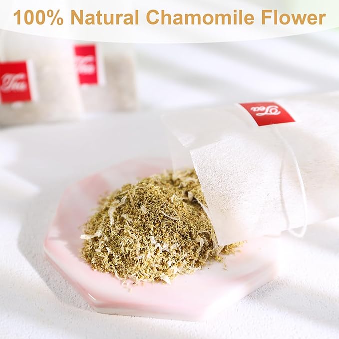 TEARELAE - Chamomile Tea - 70 Count - Premium Chamomile Flower Tea Bags - Non-GMO - Caffeine-Free-StrideForce Fitness