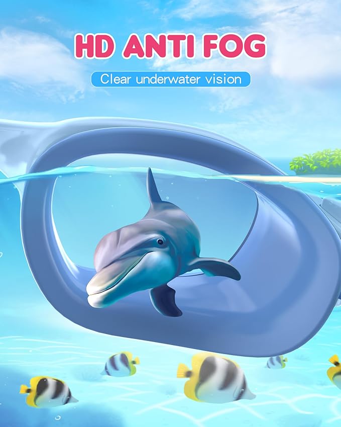 Kids Swim Goggles,Swimming Goggles for Kids 6-14, Anti-Fog UV Protection Pool Glasses for Boys Girls-StrideForce Fitness