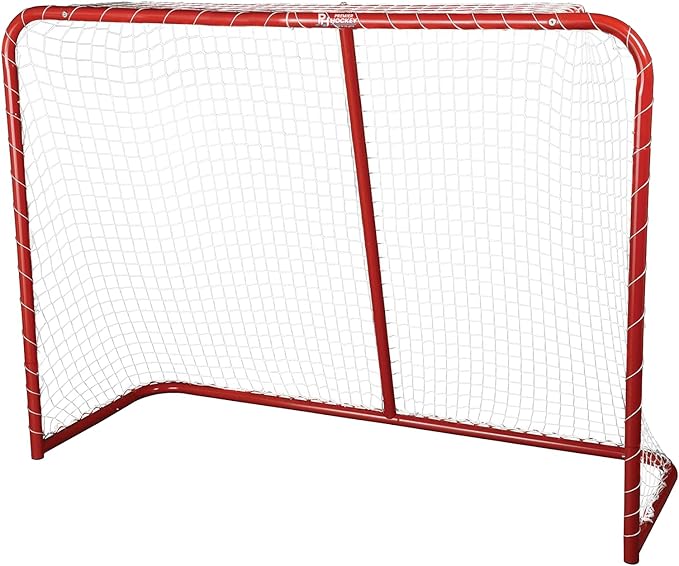 Premier Sports – 54“ Junior Steel Street Hockey Goal – Portable Hockey Net for Indoor & Outdoor Use – Hockey Training Equipment-StrideForce Fitness