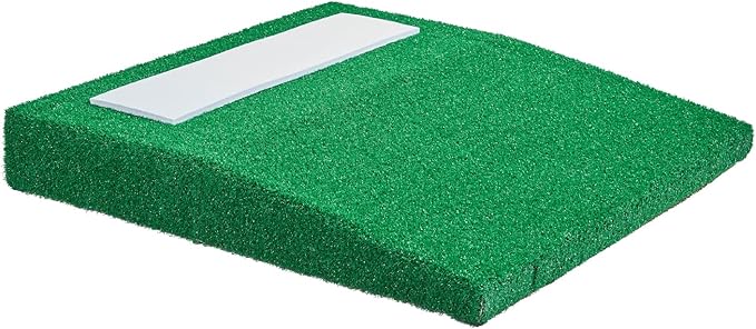 VEVOR Pitching Mound, Baseball Game Mound, Indoor/Outdoor Pitching Practice and Training Equipment, Softball Pitching Aids with Antifade Turf and Pitching Rubber-StrideForce Fitness