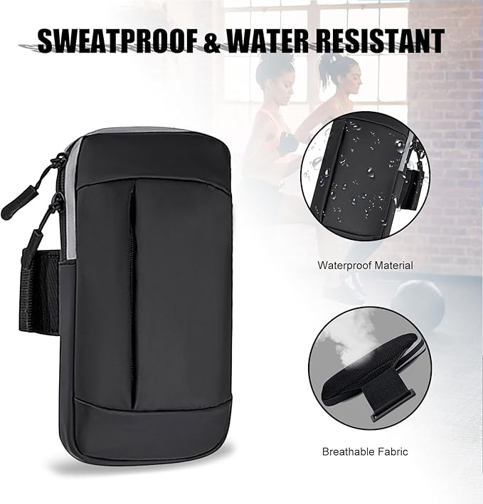 Phone Holder Arm Bands for Running Armband Small Crossbody Bags for Women Kids,iPhone 15 14 13 12 11 Pro Max Xs Xr X 6 7 8 Plus SE Mini Galaxy Ultra Edge S24 S23 Note-StrideForce Fitness