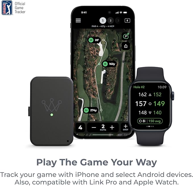 Arccos Smart Sensors: Automatic Golf Game Tracking System, A.I. Powered GPS Rangefinder & Smart Club Distances-StrideForce Fitness