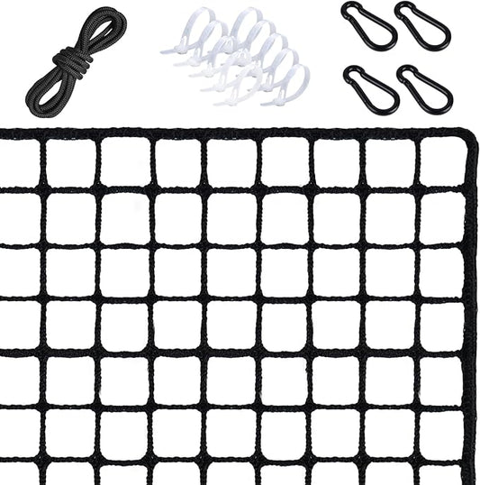 Golf Net, Golf Practice Net, for Backyard 10/15/20/25/30/40/50ft Indoor Nylon Netting-StrideForce Fitness