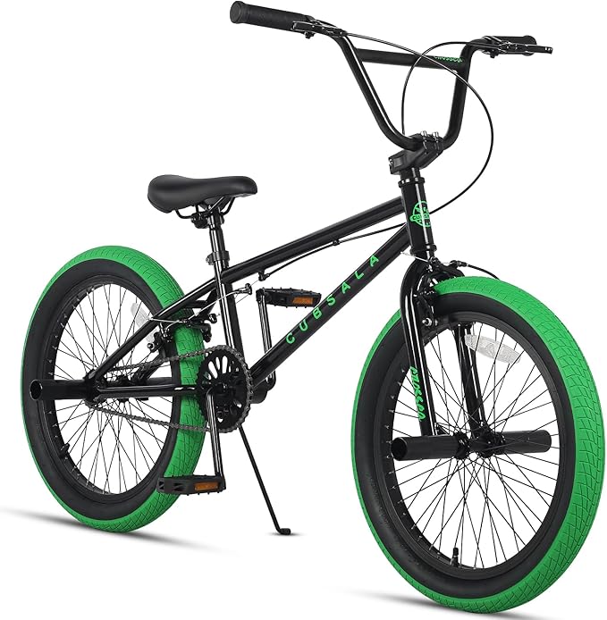 Freestyle BMX Bike, 18 20 Inch Kids Bicycle for 5-13 Years Old Kids and Beginner Level Rider, Multiple Colors-StrideForce Fitness