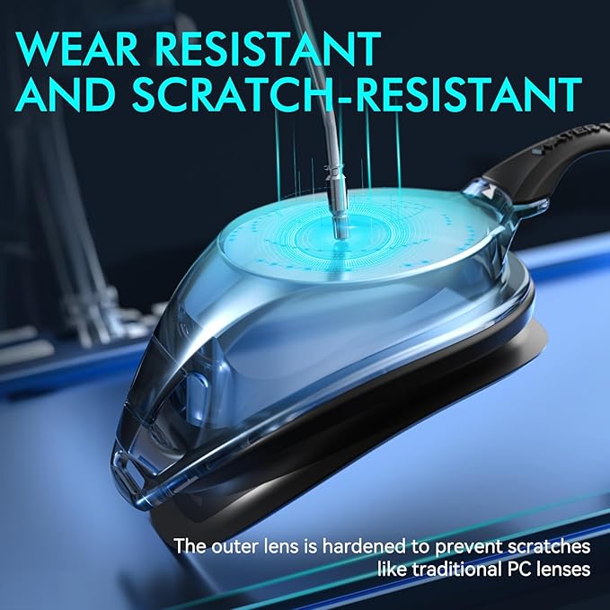 Unisex Swipe Swimming Goggles for Men & Women Anti-Fog,UV Technology Dual Strap No Leakage swim goggles-StrideForce Fitness