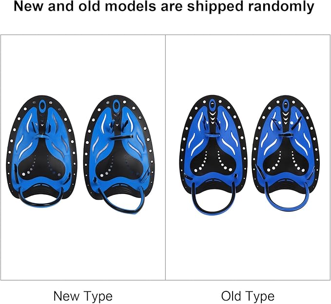 Swim Fins, Adjustable Kids Flippers for Swimming, Professional Swim Hand Paddles, Flat Paddles for Kids, Children, Men, Women-StrideForce Fitness