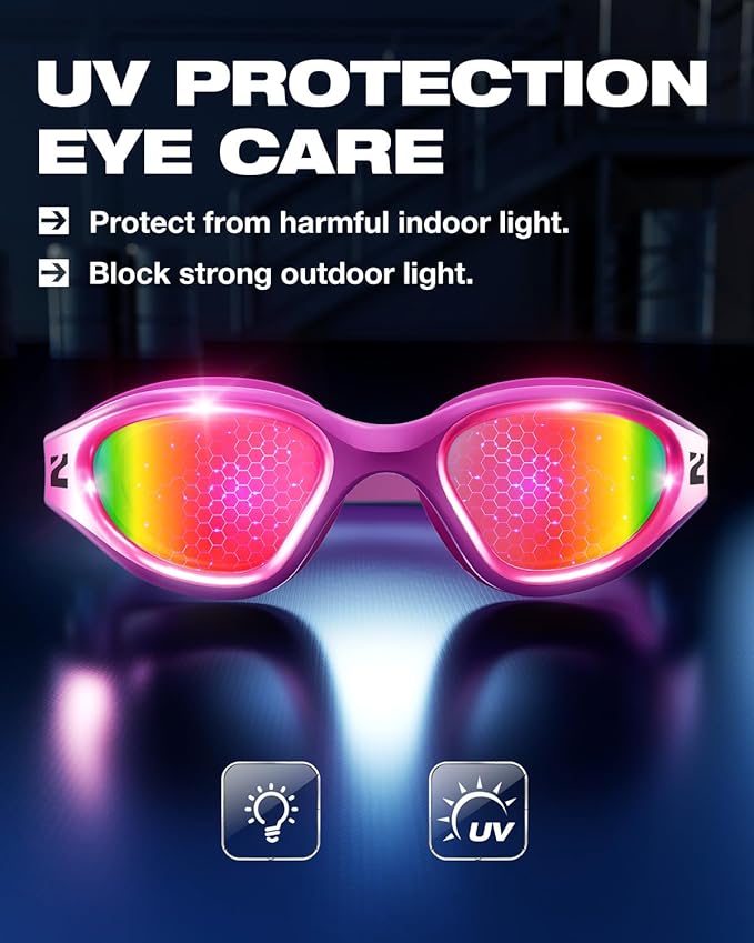 ZIONOR G1 Nava Super Anti-Fog Unisex Swim Goggles Mirror/Bright Smoke Lens-StrideForce Fitness