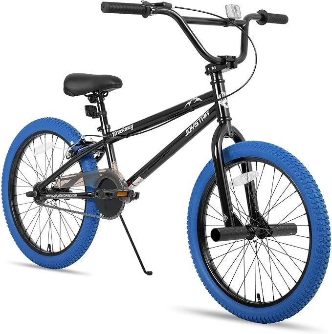 JOYSTAR Brockway Freestyle Kids BMX Bikes 20" 24" Kids Bicycles for 6-14 Years Old Boys Girls and Beginner-Level Riders 2 Pegs Multiple Colors-StrideForce Fitness