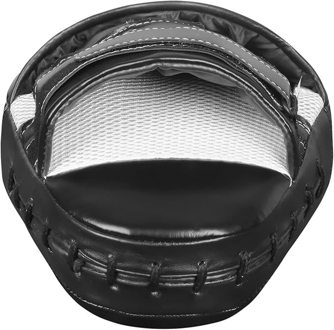 Punching Mitts for Boxing Leather Curved Punch Mitts Men & Women MMA Training Equipment Muay Thai Sparring Training Mitts MMA Hitting Pads Available Multiple Colors-StrideForce Fitness