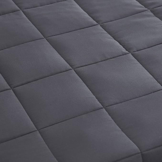 L'AGRATY Weighted Blanket - 36"x48" 5lbs Weighted Blanket Microfiber Material with Glass Beads Small Blanket for All-Season Summer Fall Winter Soft Thick Blanket-StrideForce Fitness