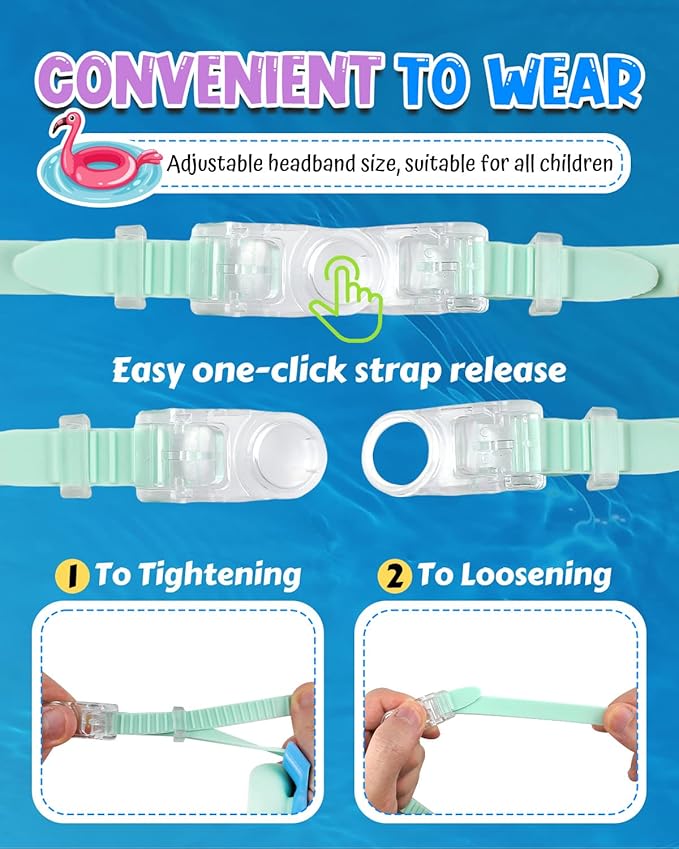 Rantizon Swim Goggles 2 Pack, Wide View Anti Fog&UV Swimming Goggles for Audlt, No Leaking Swim Glasses for Men Women Kids-StrideForce Fitness