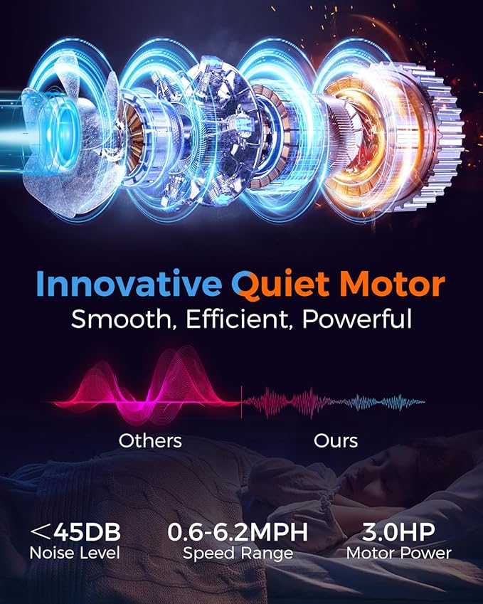 Portable Foldable Treadmills for Home, Small Folding Treadmill for Home Office with 300 LBS Capacity, Walking Running Exercise Electric Compact Treadmill with LED Display-StrideForce Fitness