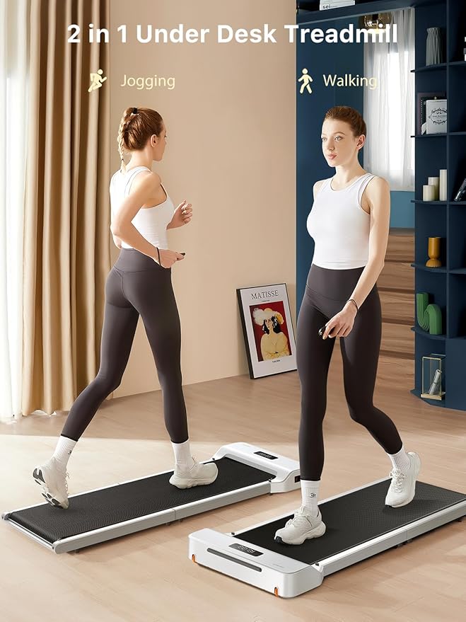 WALKINGPAD Foldable Walking Pad Treadmill for Home Office, Under Desk Treadmill with Adaptive Speed Control, Compact Design for Small Spaces, No Assembly Needed-StrideForce Fitness