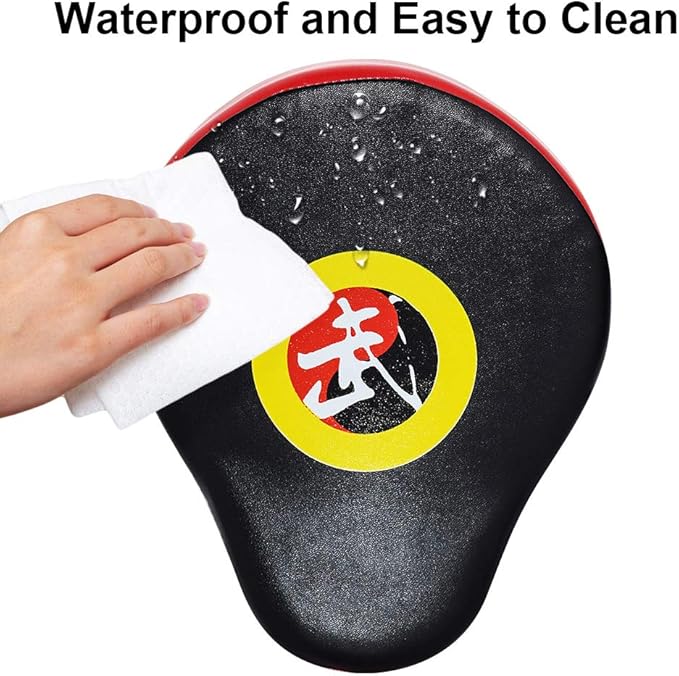 TLBTEK 2PCS Curved Punching Mitts Boxing Pads Hand Target Gloves Training Focus Pads for Kickboxing Muay Thai MMA Martial Art UFC for Kids, Men & Women-StrideForce Fitness