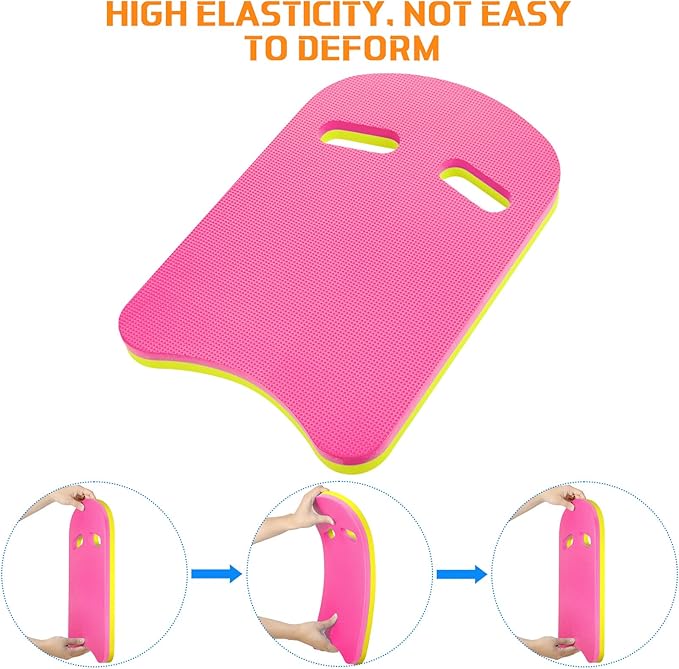 Kickboard Swimming Training Kick Board U Design Summer Aid Float Equipment EVA Foam with Integrated Hole Handle for Water Pool Accessories-StrideForce Fitness