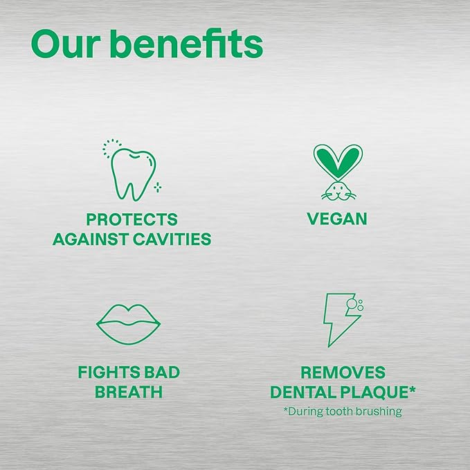 ATTITUDE Toothpaste with Fluoride, Prevents Tooth Decay and Cavities, Vegan, Cruelty-Free and Sugar-Free, Watermelon, 4.2 Oz