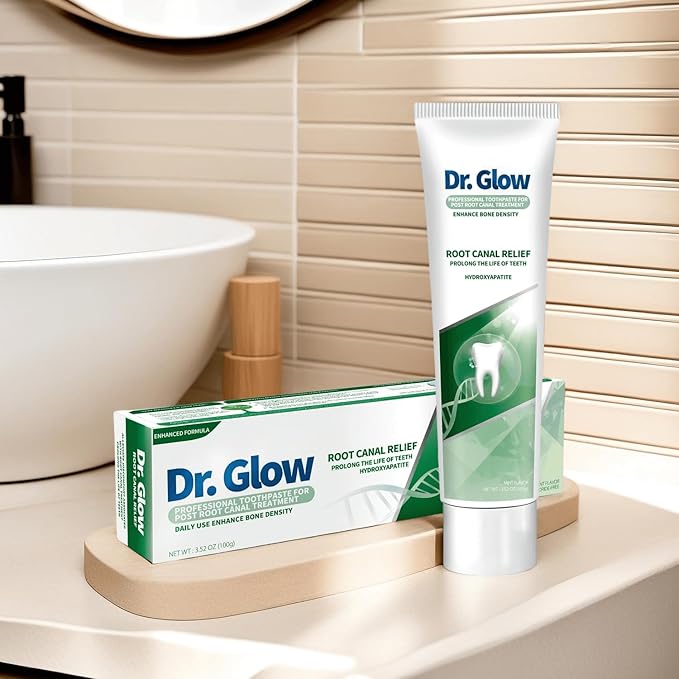 Toothpaste Repair Root Canal Discomforts, Avoid Root Canal Therapy Tooth Repair Hydroxyapatite Toothpaste, Teeth Care Sensitive Toothpaste for Adults Remineralizing Toothpaste Fluoride Free