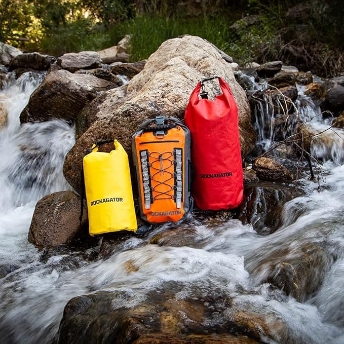 Waterproof Backpack - 40 Liter HYDRIC Series Water Proof Floating Dry Bag River Pack-StrideForce Fitness