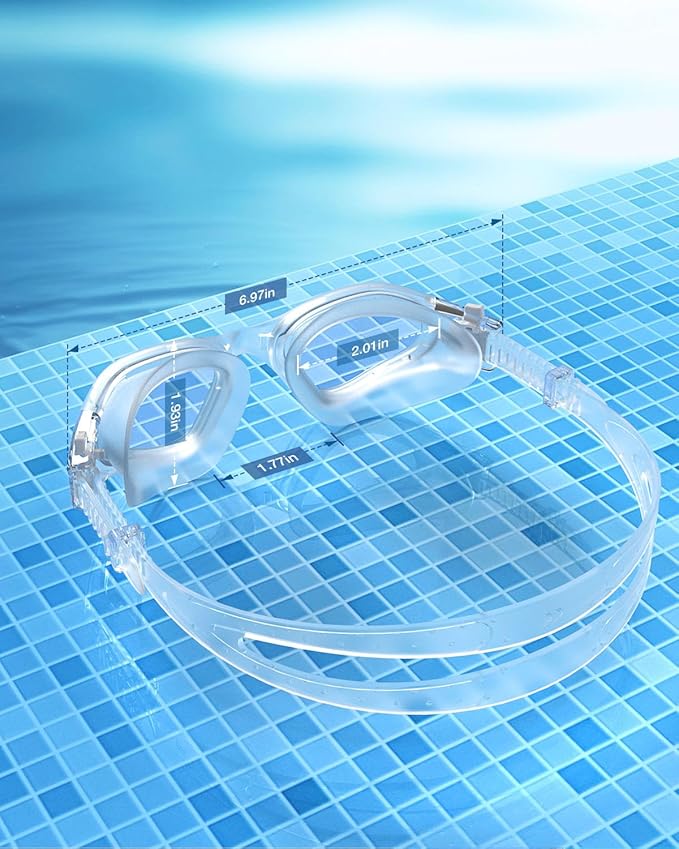 ZIONOR Swim Goggles, G1 SE Swimming Goggles Anti-fog for Adult Men Women-StrideForce Fitness