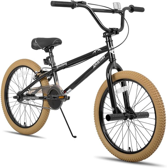 JOYSTAR Brockway Freestyle Kids BMX Bikes 20" 24" Kids Bicycles for 6-14 Years Old Boys Girls and Beginner-Level Riders 2 Pegs Multiple Colors-StrideForce Fitness