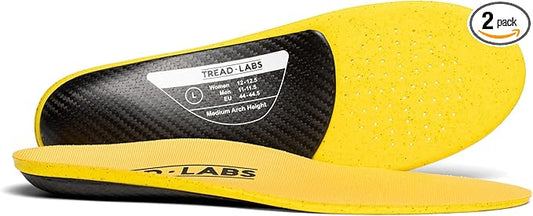 Dash Carbon Fiber Performance Insoles – Add Ultra Firm Orthotic Arch Support to Soccer Cleats, Cycling Shoes and Running Shoes-StrideForce Fitness