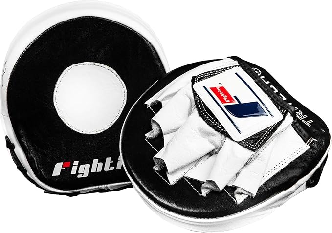 Fighting Sports Tri-Tech® Elite Punch Mitts, Black/White-StrideForce Fitness